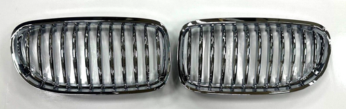 MIT ALL CHROMED KIDNEY GRILLE BMW E90 E91 LCI 3 SERIES  2008-2011 - Bild 1 von 8
