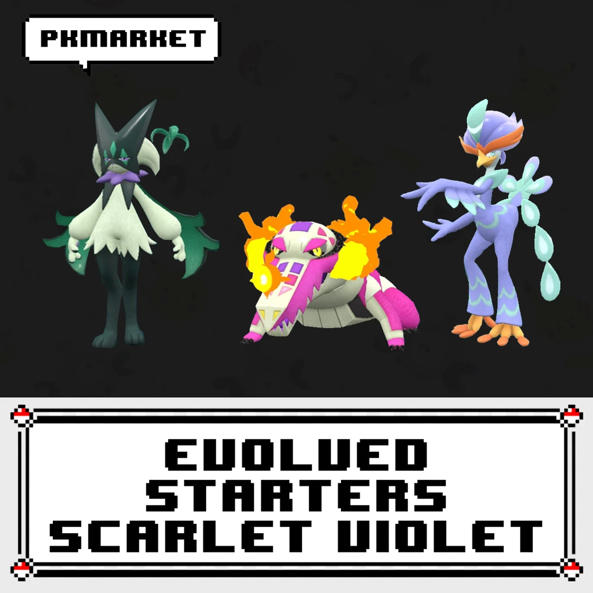 discussion] Anyone gonna hunt for starters when Scarlet and Violet come  out? FUECOCOCOC ALL THE WAY YO!!!! : r/ShinyPokemon