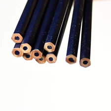 10pcs Berol Empire 787 Thin Blue Pencils
