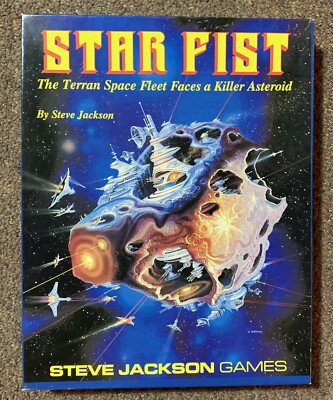 STAR FIST By Steve Jackson Games - TheTerran Space Fleet Faces a Killer Asteroid