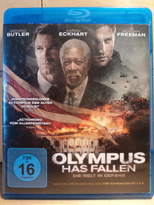 Olympus has fallen, Blu-ray, FSK 16, 119 Minuten