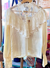 Vintage Jessica's Gunnies Blouse with lace San Francisco