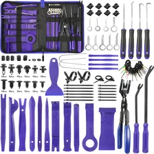 342Pcs Trim Removal Tool Kit, Car Panel Door Audio Radio Stereo Removal Tools, A