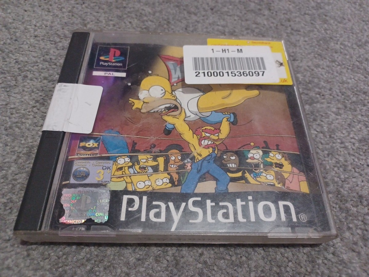 【PS1北米版】The Simpsons Wrestling Simpsons Wrestling (PS) : Amazon.co.uk: PC & Video Games