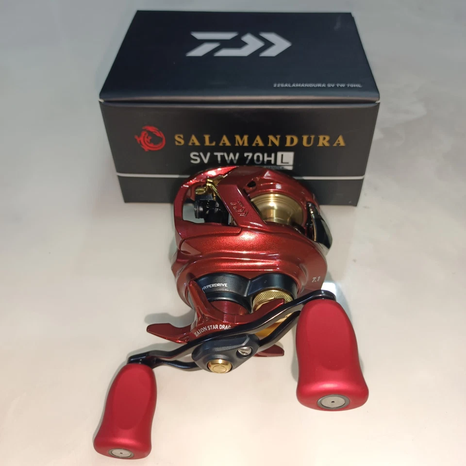 Daiwa Salamandura Sv Tw 70 HL Baitcast Reel 22 - Image 2 of 4