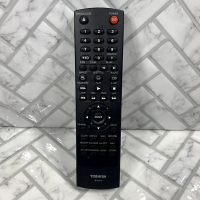 SE-R0313 Replace Remote for Toshiba DVD Player Clean Tested & Works SEE VIDEO