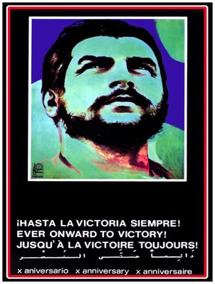 Poster Che Guevara - Hasta La Victoria Siempre - Impression Premium 300g - Sans Cadre