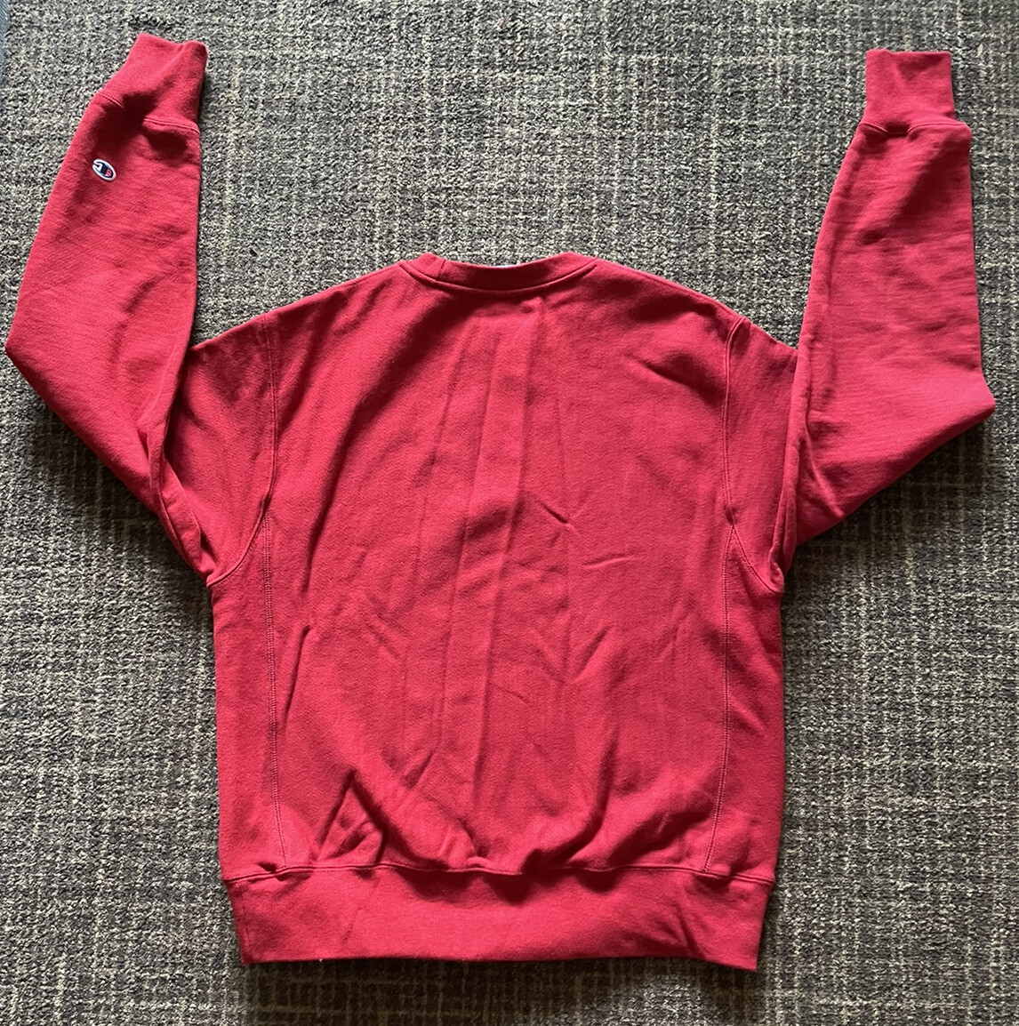 Men's Vintage Red White STANFORD University Champion Reverse Weave