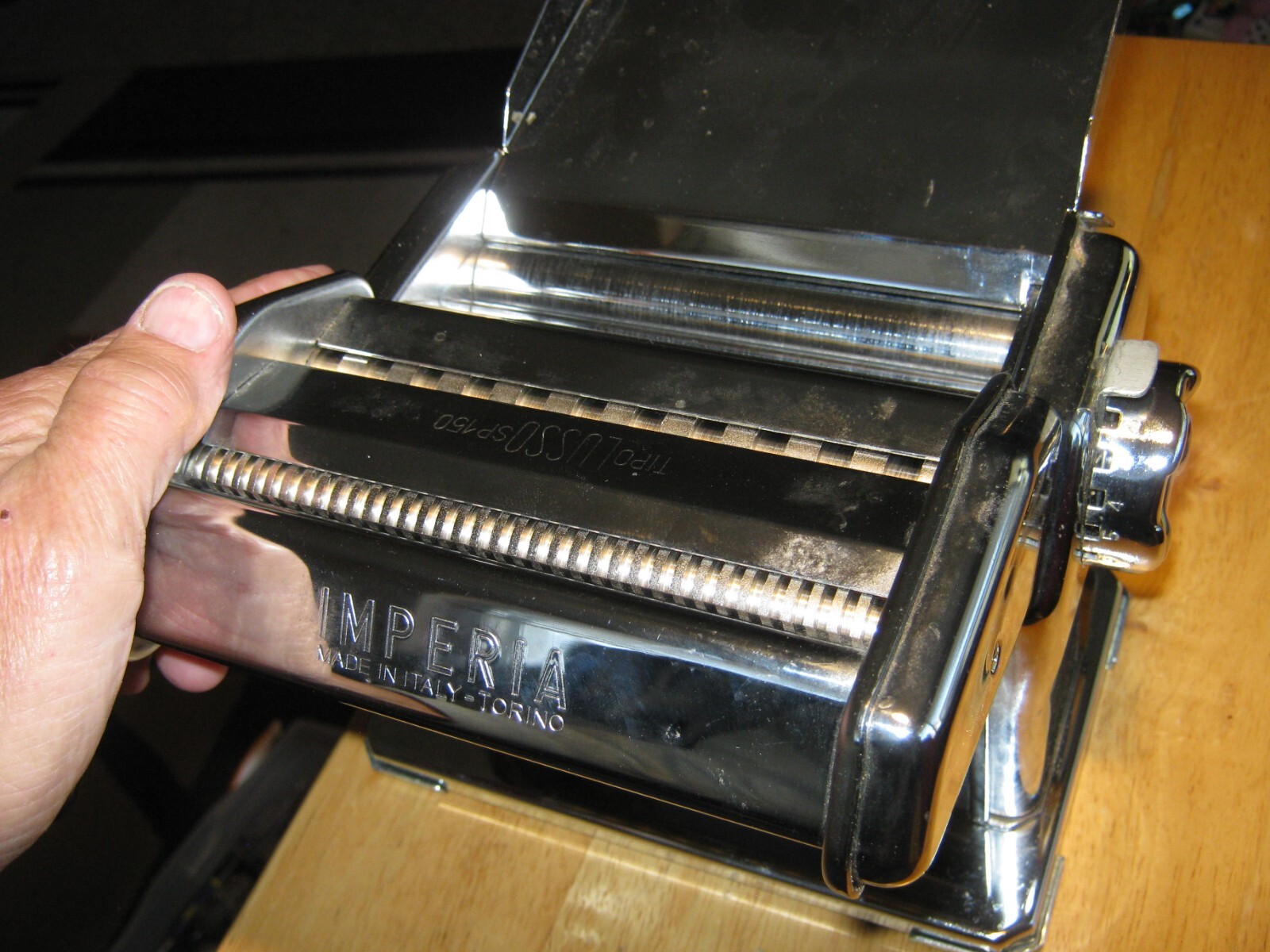 Imperia Pasta Maker Noodle Machine Heavy Duty Steel SP150 eBay