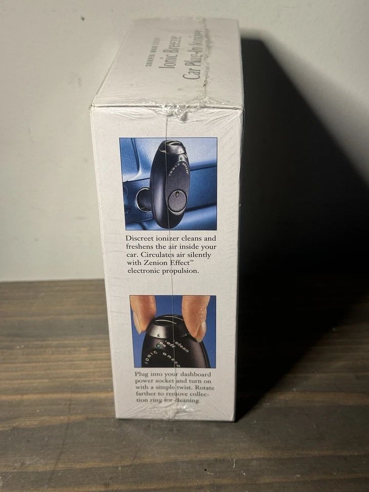 Sharper Image SI629 BLK Ionic Breeze Car Plug-In Ionizer Brand New Air Freshener - Image 2 of 4