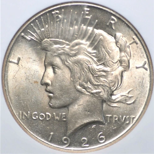 1926 PEACE DOLLAR NGC MS 63 LUSTROUS GLOWING WHITE AND WELL STRUCK BETTER DATE