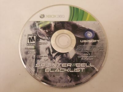 Splinter Cell Blacklist Disc 1 (Xbox 360)