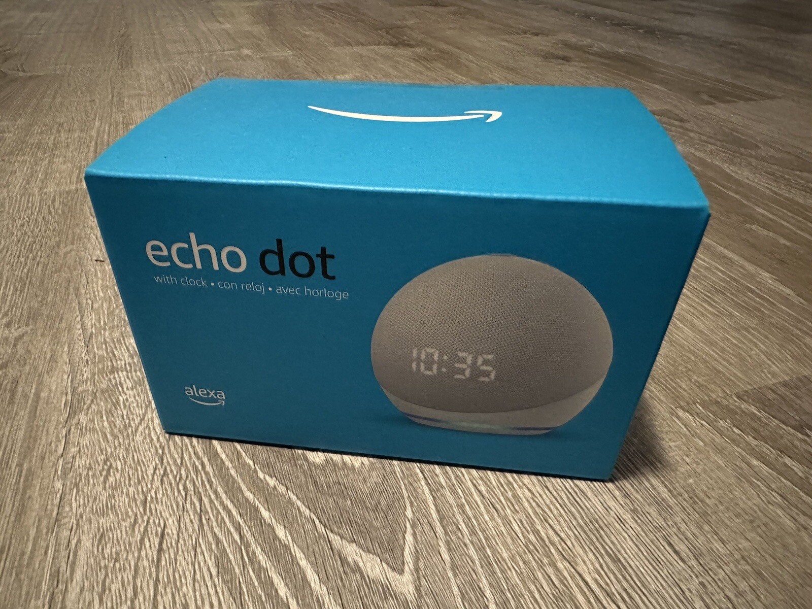 Echo Dot Smart Speaker with Clock and Alexa Voice Assistant-image
