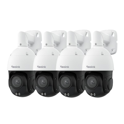 Reolink 4K/8MP PTZ Dome überwachungskamera Aussen 16Xoptischem 3D-Zoom RLC-823S2