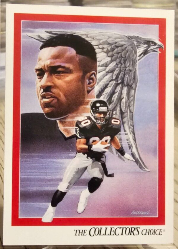1992 Upper Deck Checklist Andre Rison #86 Falcons