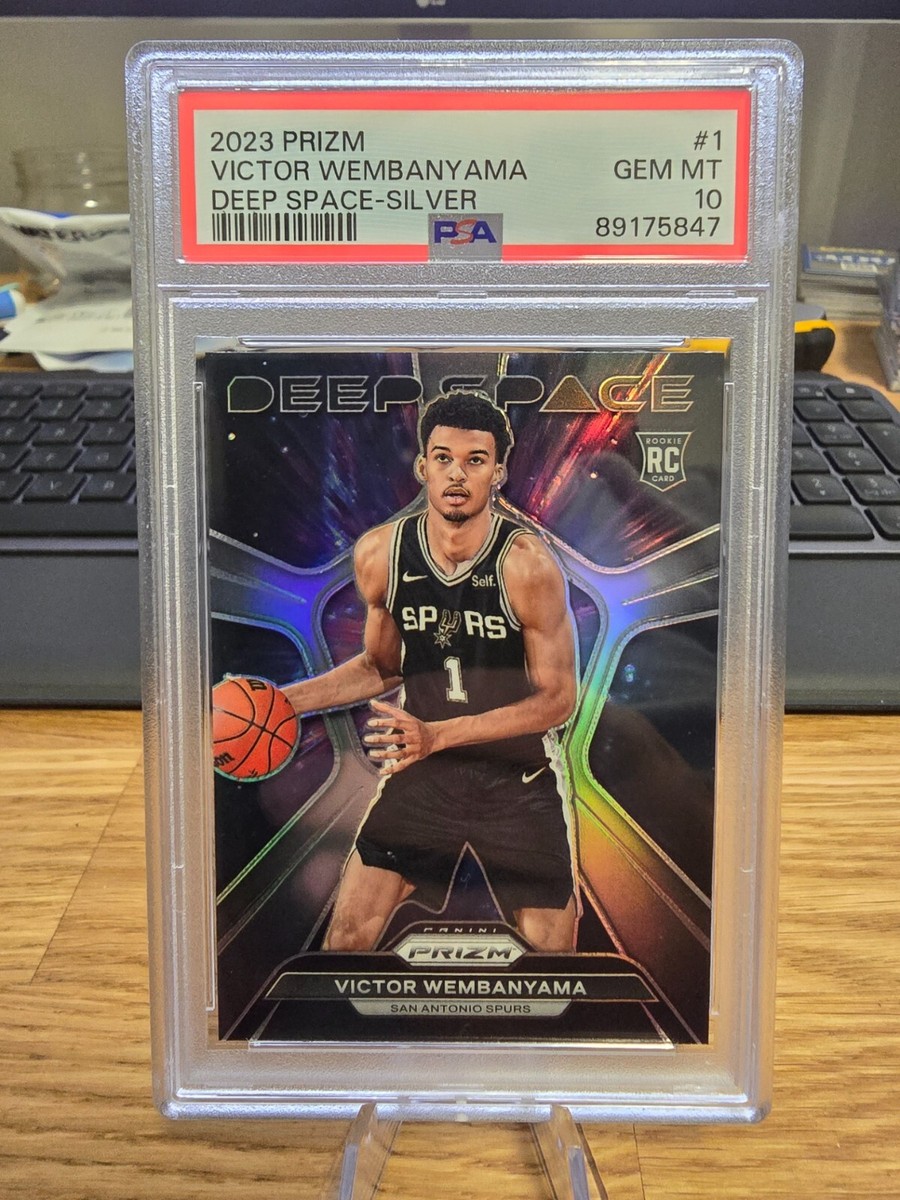 2023 Prizm #1 Victor Wembanyama Deep Space Silver PSA 10 GEM 