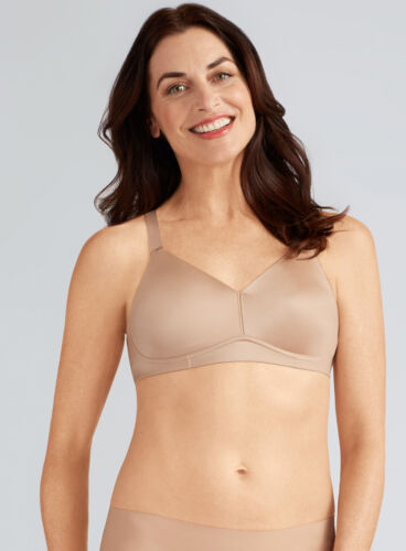 Pocketed Mastectomy Bra 'Magdalena' by Amoena - Non-Wired Soft Cup Bra - NUDE - Picture 1 of 4