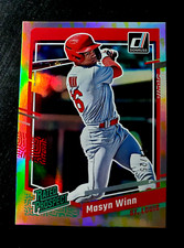 2023 Panini Donruss Masyn Winn Rated Prospect Rookie Voltage /25 Holo #48 Mint