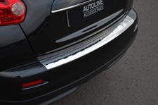 For Nissan Juke (2010-14) - Chrome Rear Bumper Protector Scratch Guard