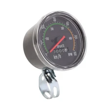 Cycle Computer Bicycle Speedometer Mechanical Mountain Bike Odometer Data CH