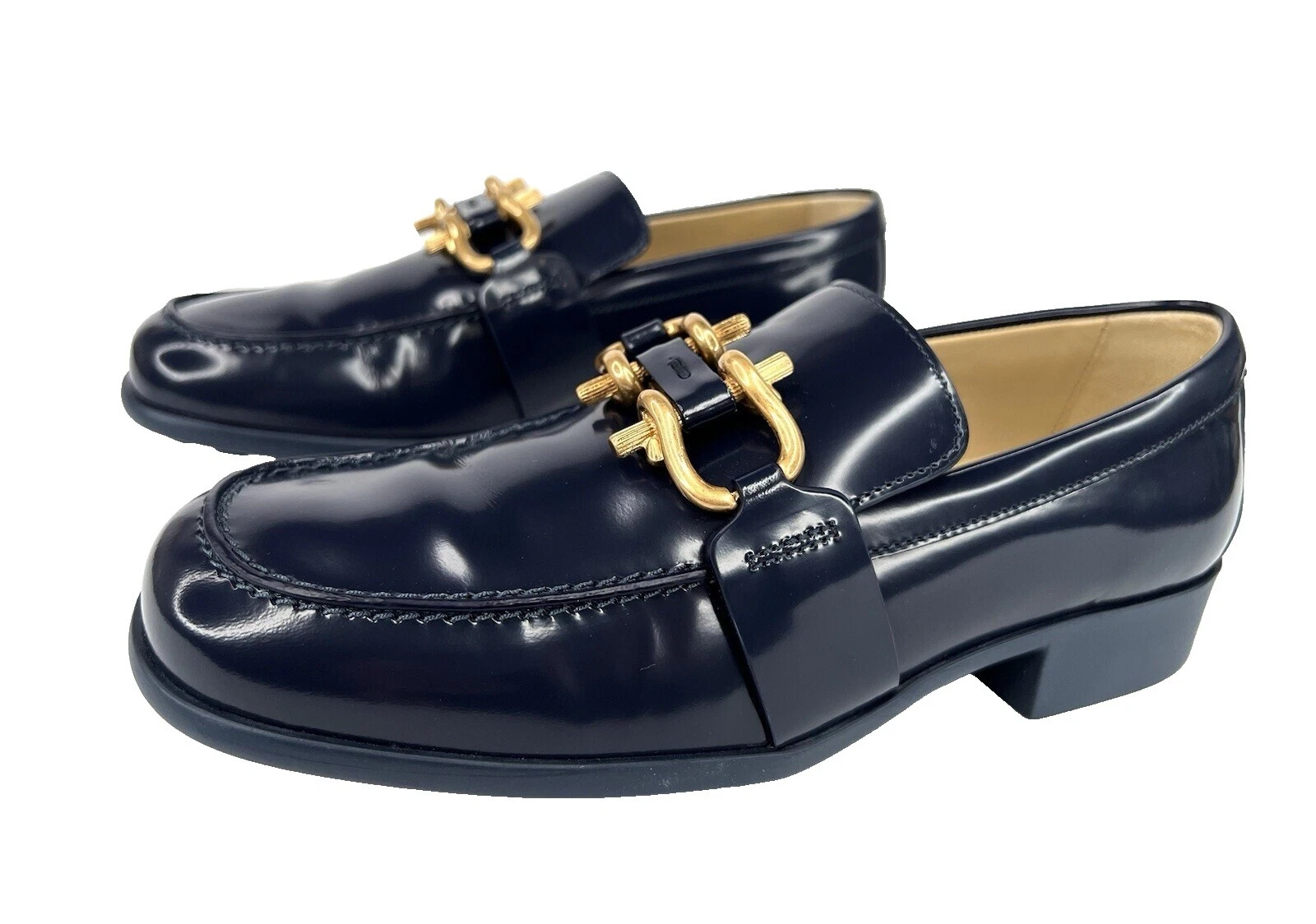 Женские туфли на плоской подошве из лакированной кожи Bottega Veneta