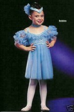 Group Lot 4- Child XS BUBBLES Babydoll Ballet Dance Dress Costume