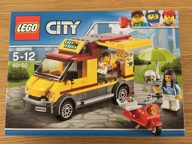 lego city 60150 pizza van