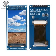 1.9" IPS Full Angle TFT LCD Display Color Screen Module SPI 70x320 ST7789