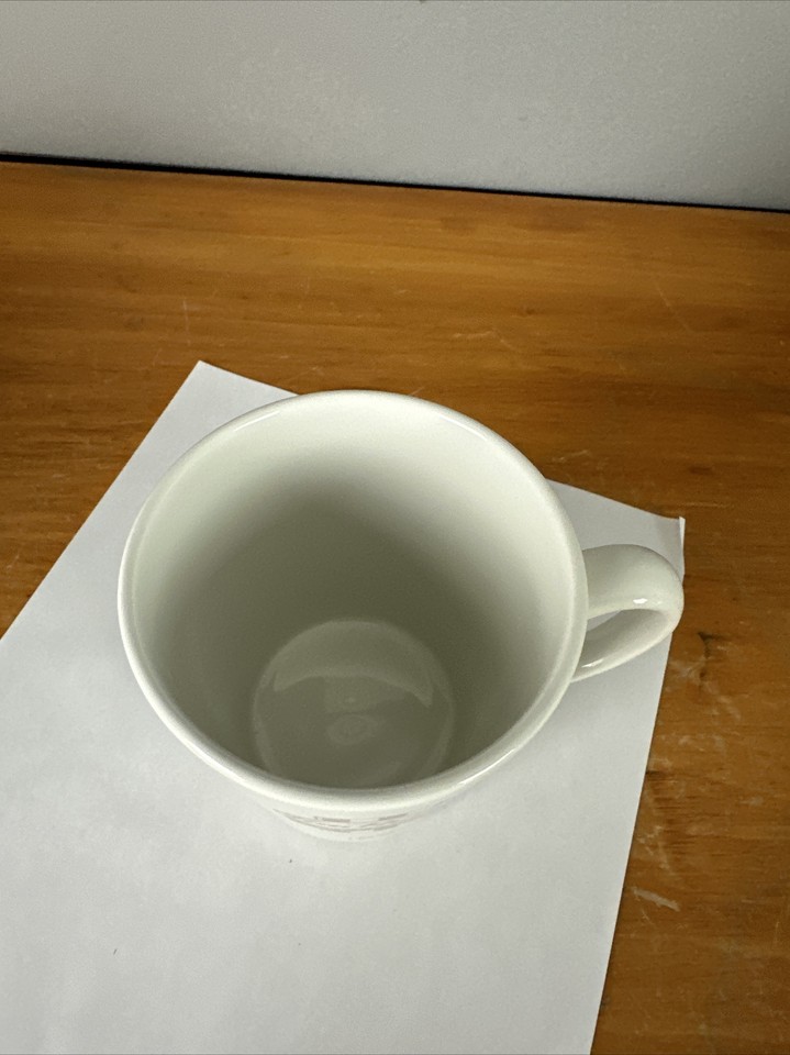 Tim Hortons Steelite England Restaurant Coffee Mug Cup 2014 Style Cafe