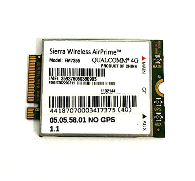 Qualcomm Sierra Wireless Airprime EM7455 DW5811e 4G LTE HSPA Modul Compare On E - Foto 5
