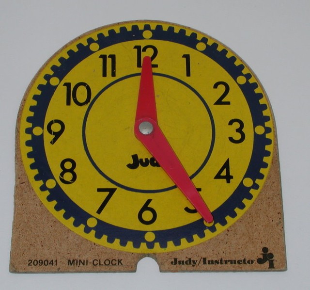 Judy Mini Clock Wood 209041 Teaching eBay