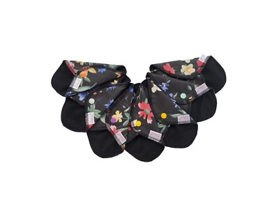 Lilind  7 Pack Reusable Thong Pantyliners, Waterproof Cloth pads, Extra-Thin