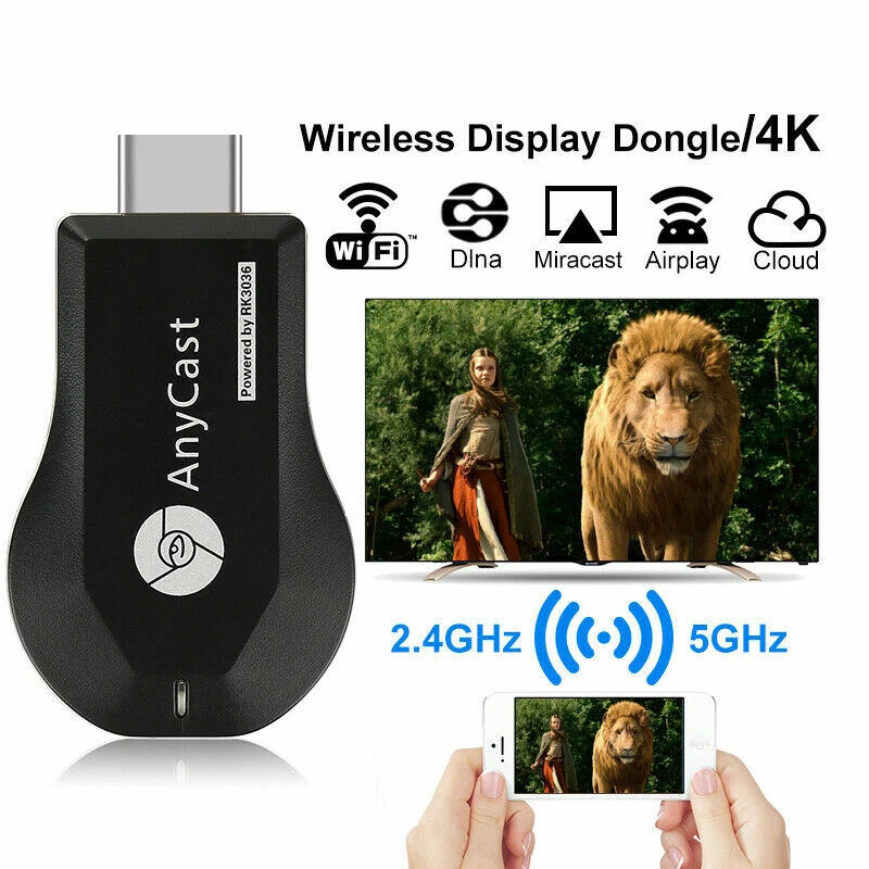 Wireless HDMI TV Dongle Video Digital Streamer 1080P HD WIFI Display Receiver - Image 2 of 4