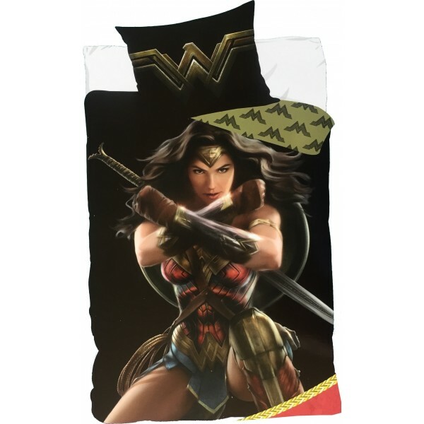 Bn Ne Dart Wonder Woman Superhero Double Duvet Cover Pillowcase