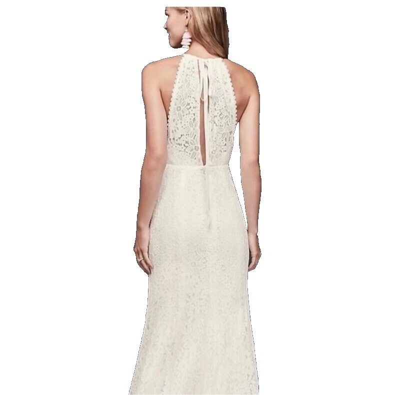 8 Women's Size Halter Neck Wedding Dresses