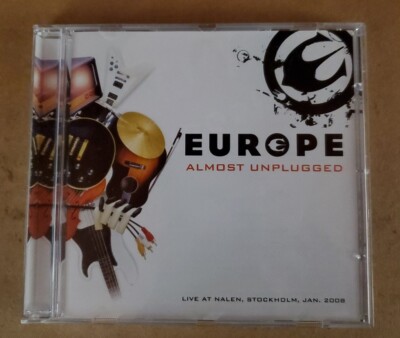 Europe : Almost Unplugged CD (2008) Mint Condition. Live At Nalen,Stockholm