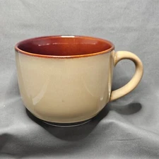 Sango Stoneware Nova Brown Jumbo Grand Mug 4933 Soup Coffee Cereal Ice Cream