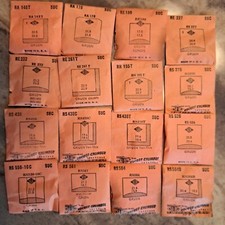 GRUEN WATCH CRYSTALS NOS - SUC BRAND many varieties RA to RMN page 1 0f 3