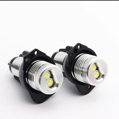 Ampoules LED Angel Eyes Pour BMW E90 E91 (2005-2008) - 12W, 6000K, 900LM - Blanc Froid, Compatible CANBUS - 2