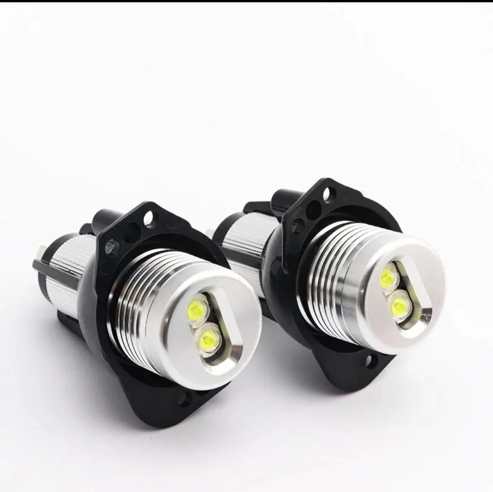 Ampoule LED Angel Eyes 20W Blanc Xenon pour BMW Serie 3 E90 E91 320, 325i, 328i - Photo 2/3