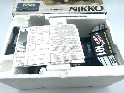 Nikko 1/16 BLACK CAT LASER 4WD FRENCH BOX VERSION # OG - Picture 5 of 12