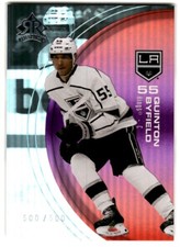 2021-22 Upper Deck Triple Dimensions Reflections Ruby Quinton Byfield Rookie