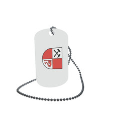 Dog Tag Flag Bunting Senftenberg Dog Tag Aluminium 30 x 50mm