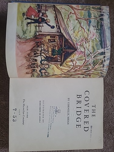 The Covered Bridge (Cornelia Meigs - 1936) Ex Libris - Imagen 4 de 6
