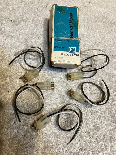 Corvette 1954, 1955, 1956, 1957, enchufe de lámpara NOS, GM 2971074, el anuncio es para uno - Imagen 1 de 6