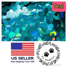 Teal Holographic Penis Adult Shape Glitter Nail Art Acrylics Gel 1 TBSP Tumbler