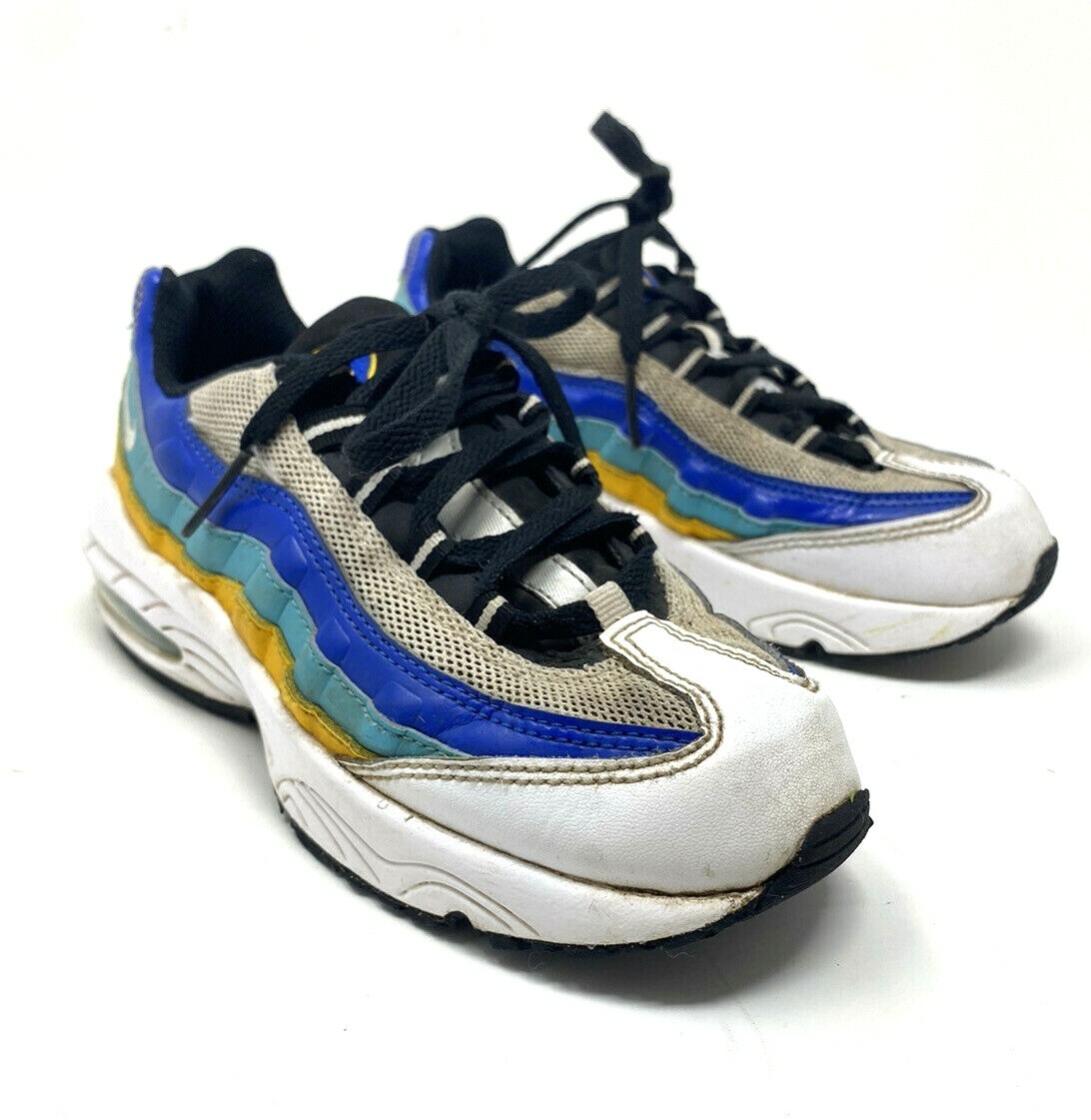 Nike Youth Size 1Y White Air Max 95 GS Game Change CJ6954-100 Kids