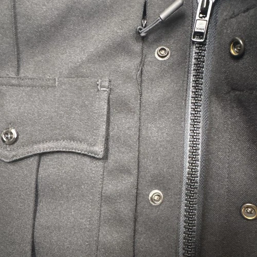 Blauer Zip Front ArmorSkin 8355XP Tactical Outer Vest Carrier BLACK L/XL Regular image 5