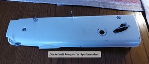 Original Ersatzteil Riccar 1528 Abdeckung mit Spuleneinheit Fadenaufspuler