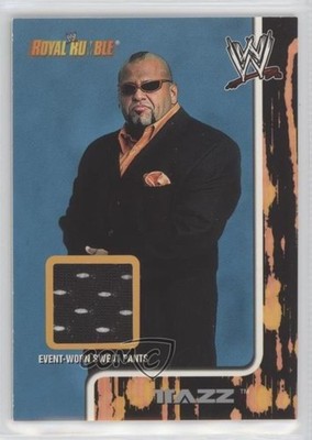 2002 Fleer WWE Royal Rumble Memorabilia Tazz 18dh